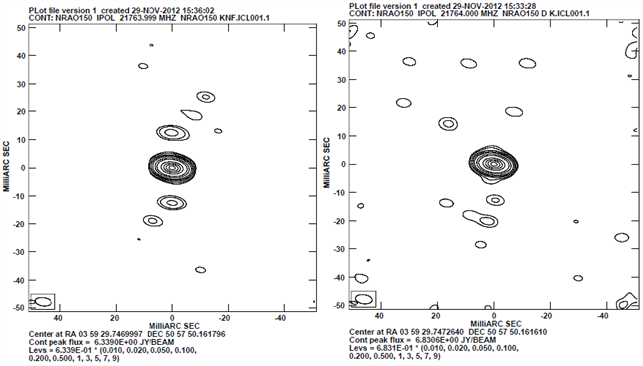 2-dimensional image map using Difmap