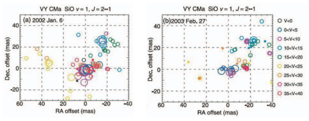 대덕전파천문대 14m 망원경과 노베야마 45m 망원경을 이용한 86GHz SiO 메이저선