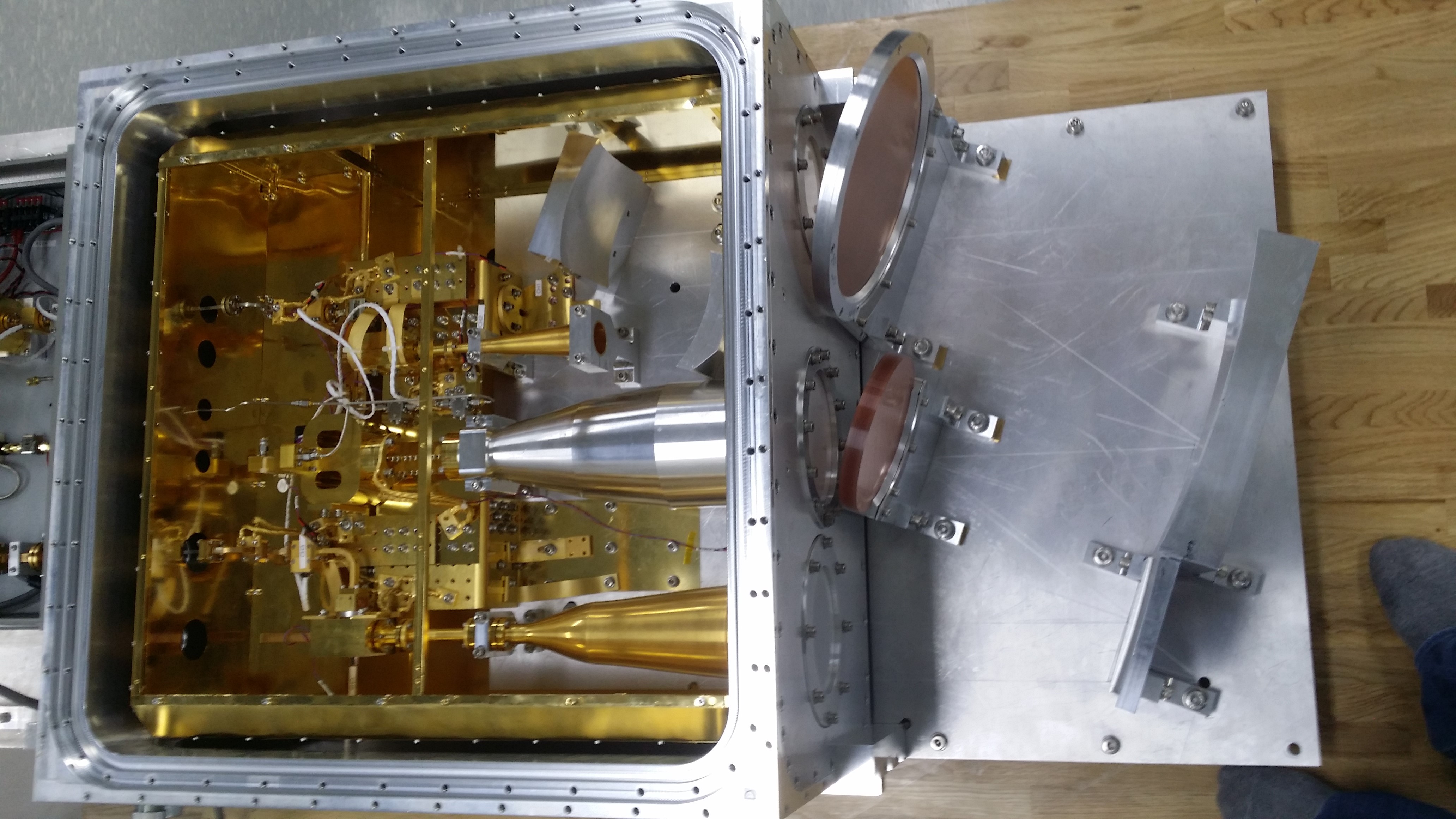 우주전파 수신시스템 모습